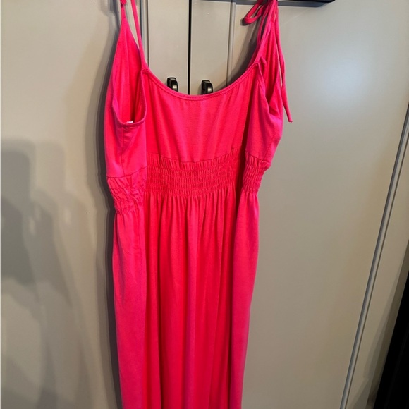 Patricia Timm HOT Pink sundress sz M - Picture 3 of 3